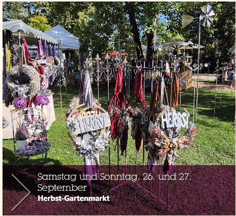 Herbst- und Gartenmarkt in 66482 Zweibrücken