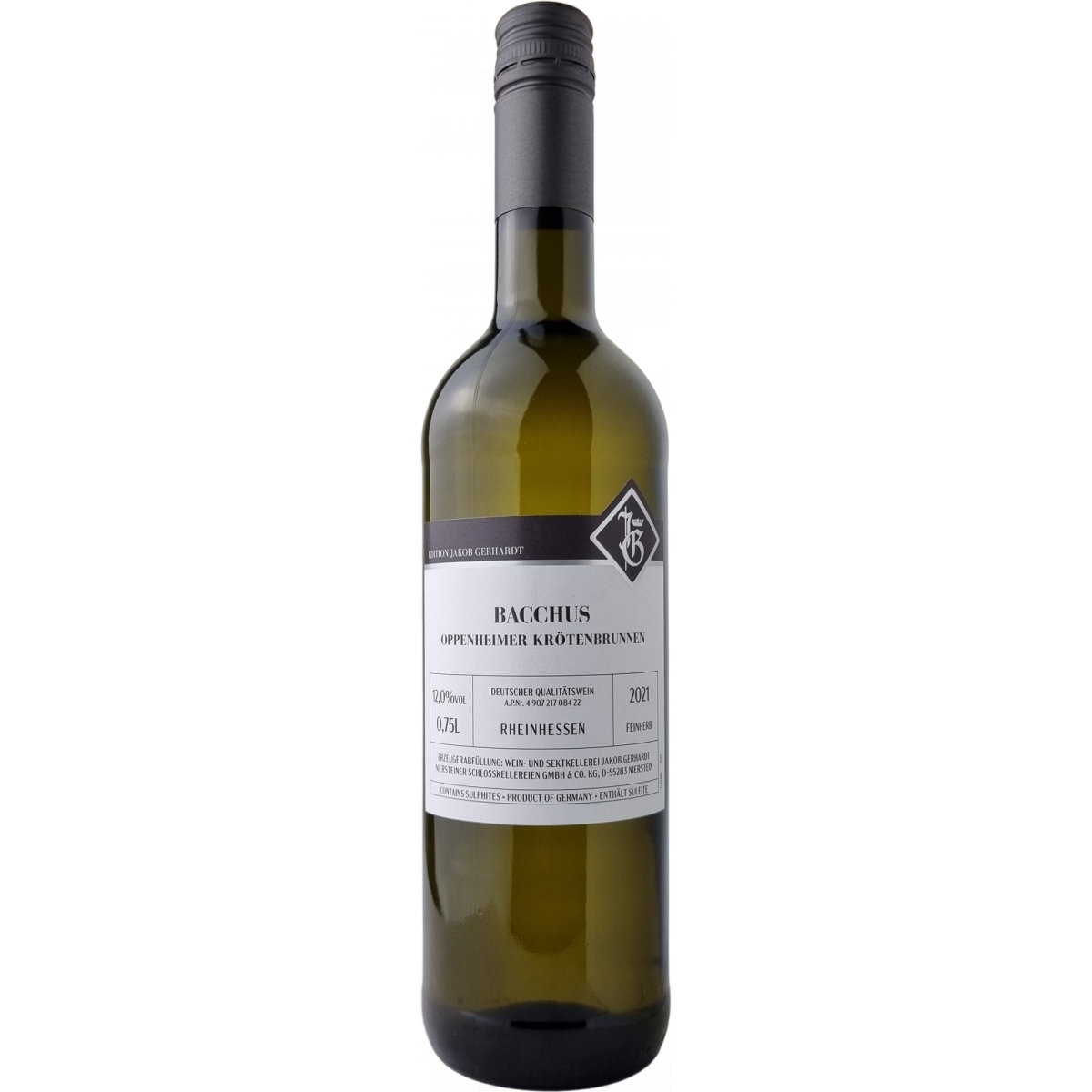 Oppenheimer Krötenbrunnen Bacchus QW feinherb - online kaufen ...