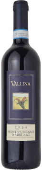 Vallina Montepulciano D´Abruzzo DOC 0,75 l - Rotwein - JakobGerhardt.de